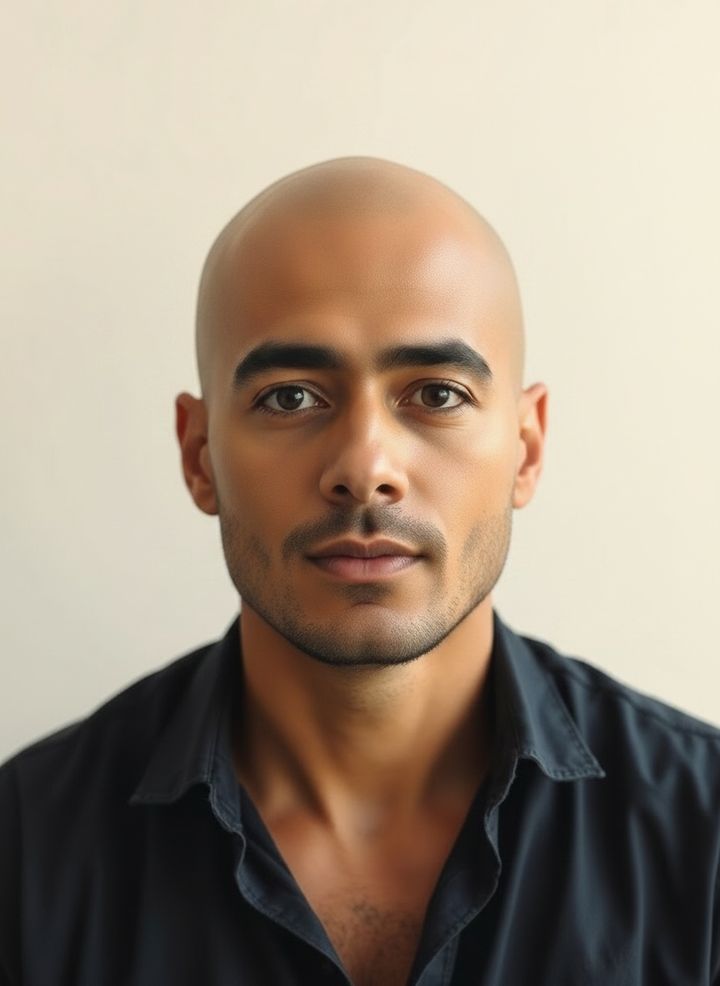 Bald rendered by Lineup