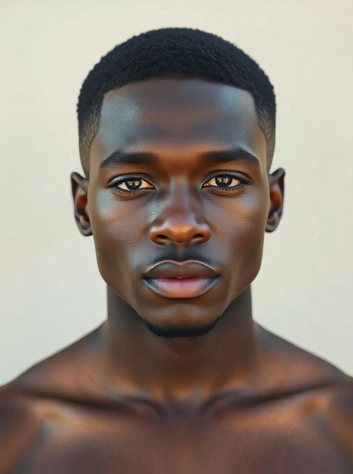 After: drop fade rendered on the same face by Lineup