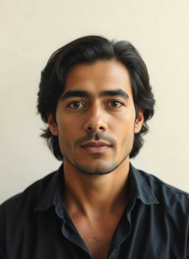 Restored hairline rendered by Lineup